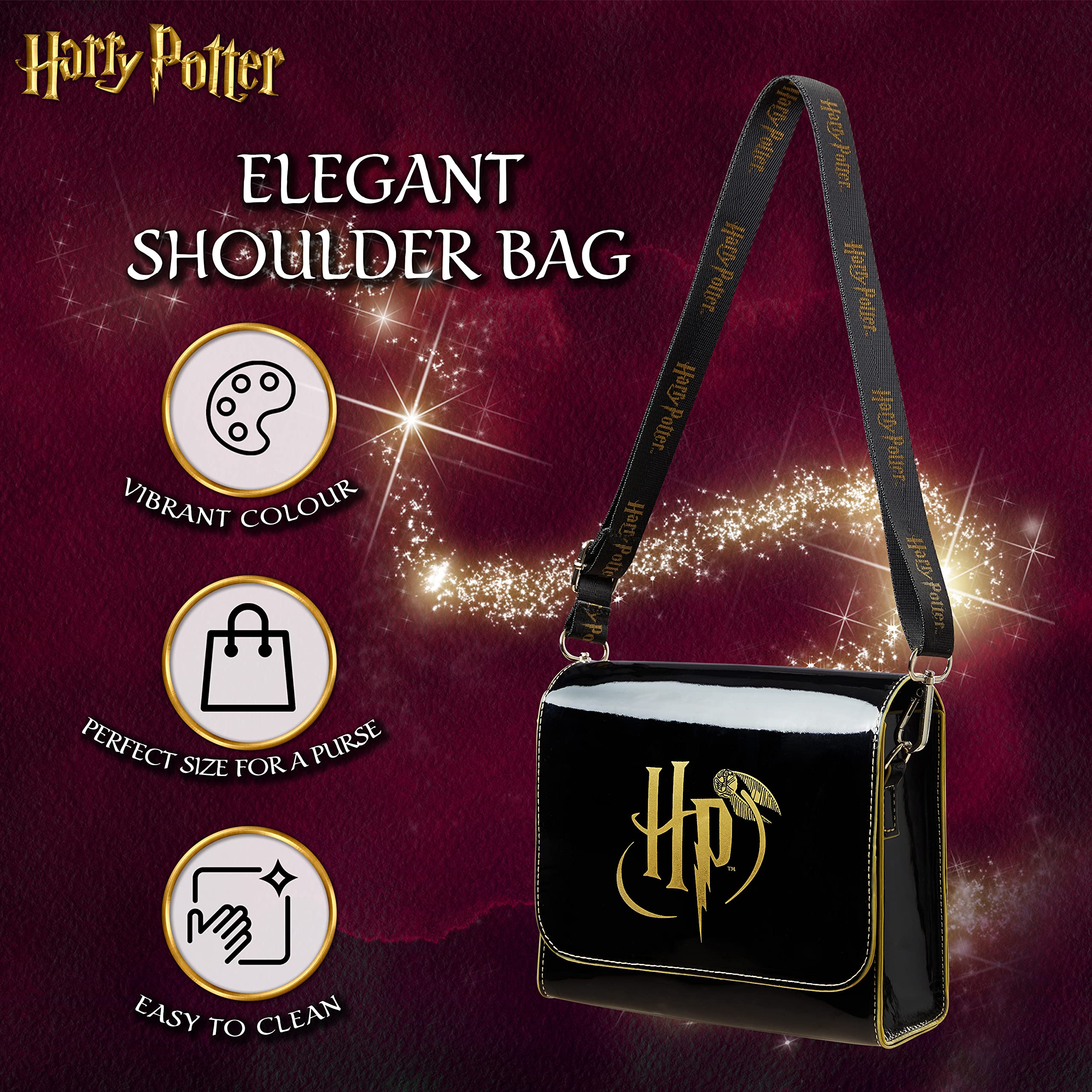 Harry Potter Purse Girls Teens Shoulder Bag Hogwarts Crossbody Bag Girls Gifts