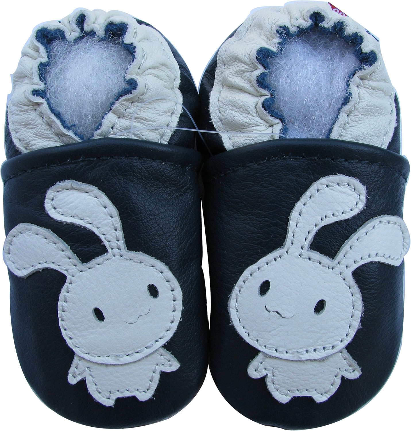 blue baby shoes
