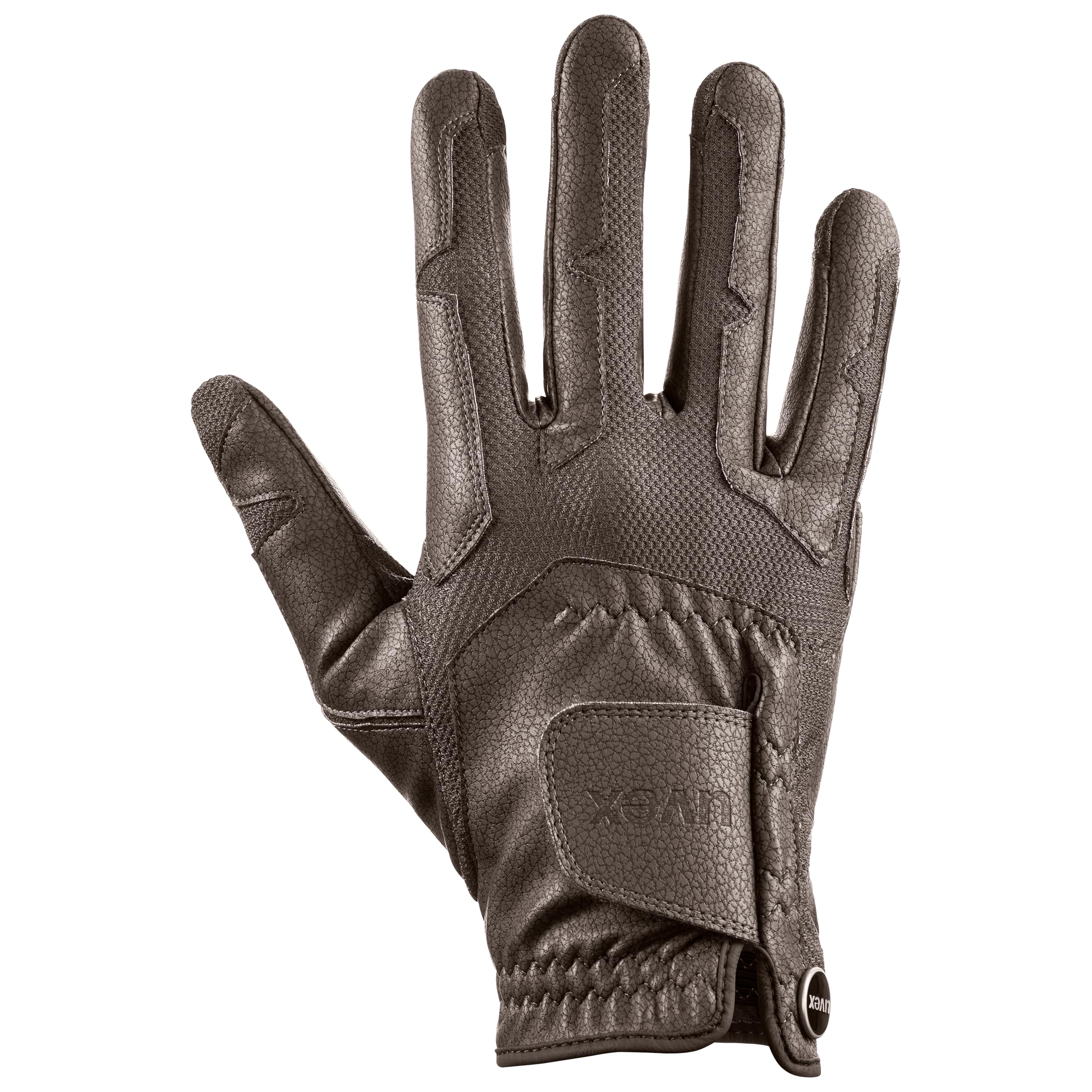 uvex Ventraxion - Flexible Riding Gloves for Men and Women - Durable - Breathable Material - Brown - 5-6 — image 1
