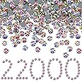 22000 Pcs Crystal Hotfix Rhinestone Large Quantity Flat Back Crystals Nail Gems Round Glass Rhinestones Flatback Hot Fix Gem Stones for DIY Crafts Clothes Shoes Supplies(SS10, Crystal AB)