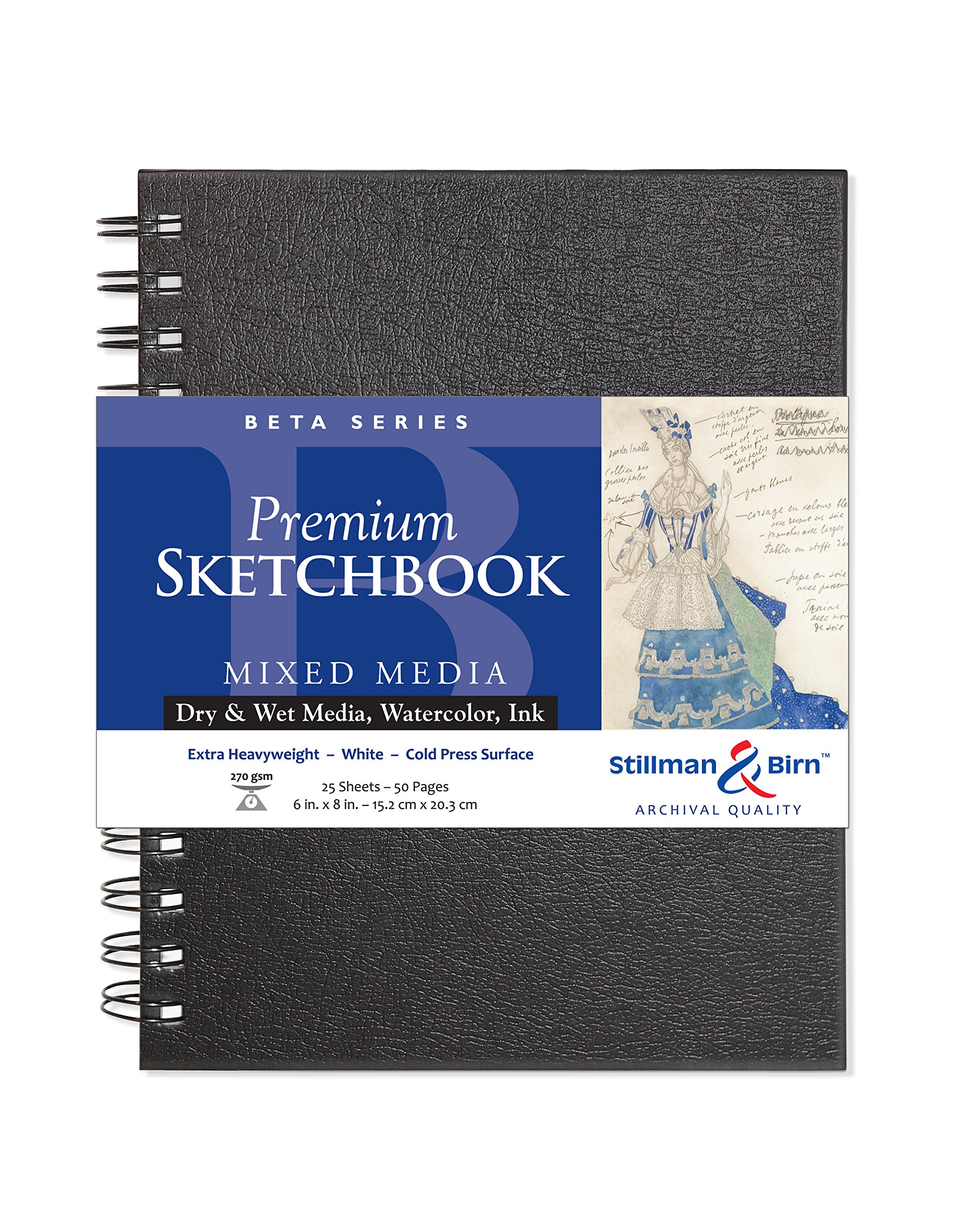 Stillman & Birn Beta Wirebound Sketchbook 6X8