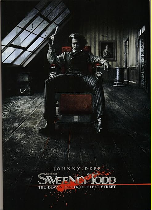 Amazon Co Jp 映画パンフレット スウィーニー トッド フリート街の悪魔の理髪師 監督 ティム バートン 出演 ジョニー デップ おもちゃ