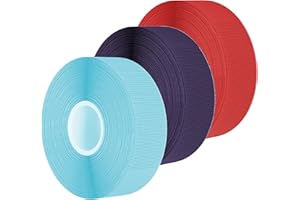 Thimbles for Hand Sewing & Quilting - 3 Pack Soft & Breathable Cotton Gauze Thimble Tape - Finger Protector for Hand Embroide