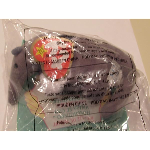 antsy the anteater beanie baby mcdonalds