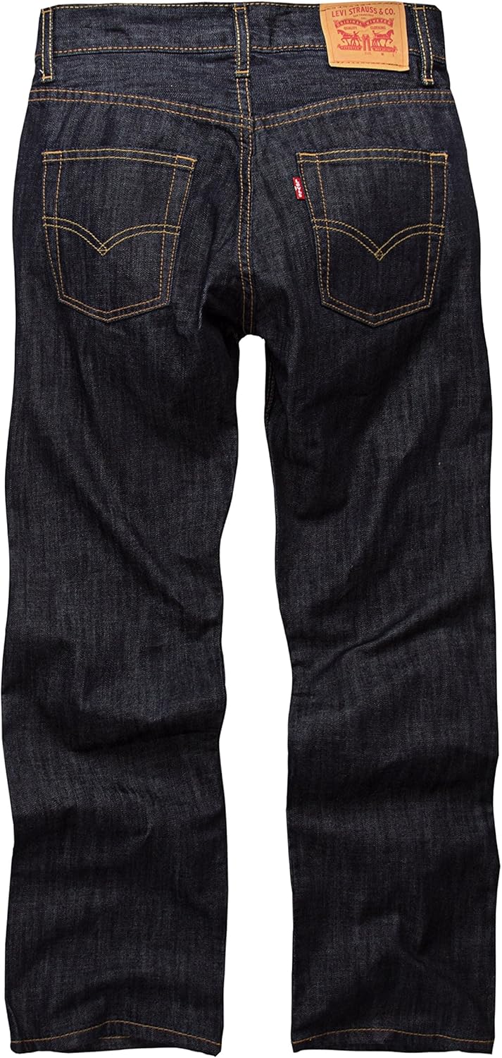 Levi's Boys' Big 514 Straight Fit Jeans: Clothing