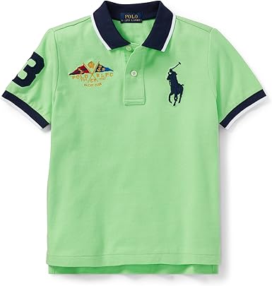 featherweight cotton mesh polo