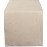 DII Chambray Kitchen, Tabletop Collection, Natural, 14x72 Table Runner