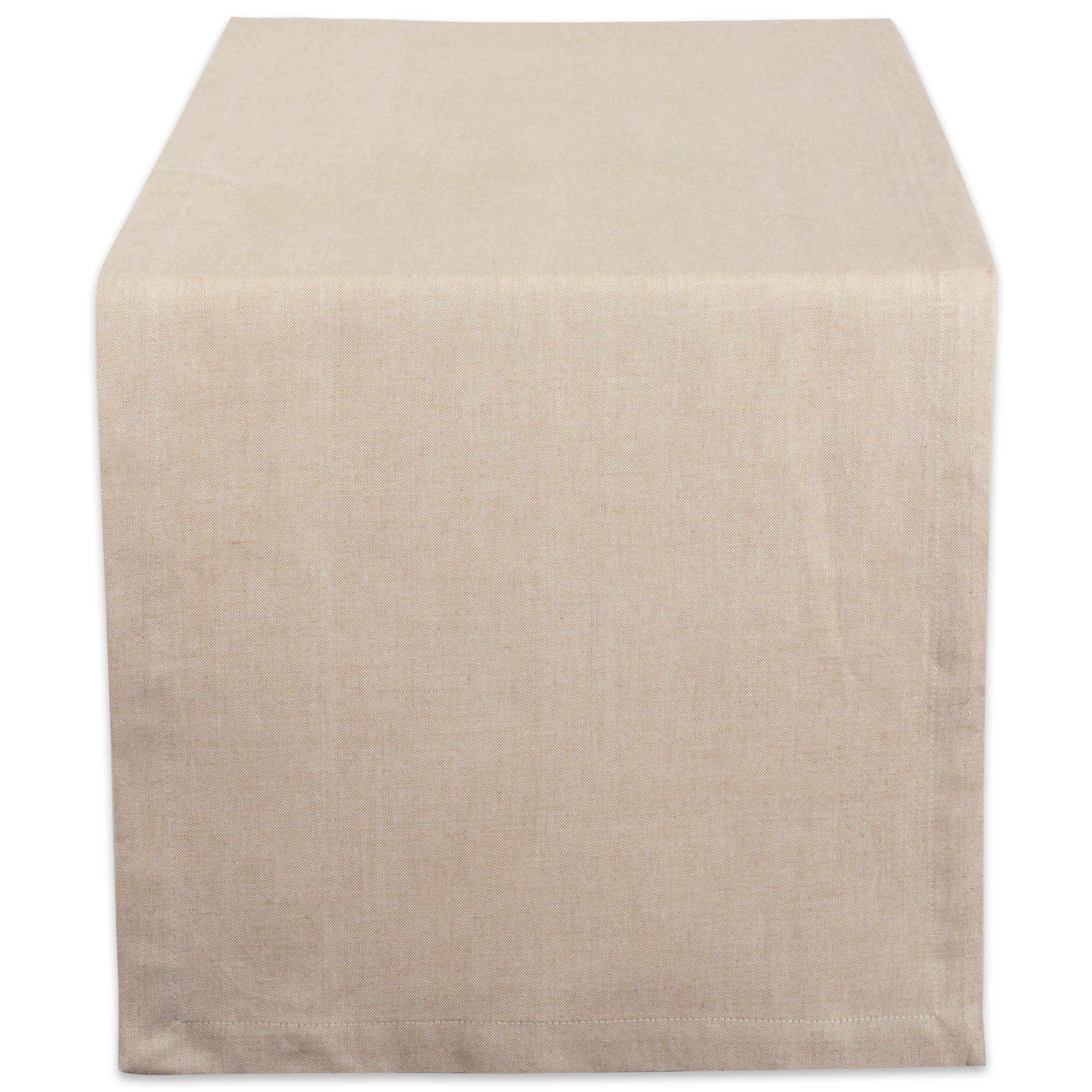Photo 1 of DII Chambray Kitchen, Tabletop Collection, Natural, 14x72 Table Runner