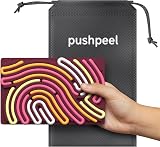 Pushpeel Sensory Activity Board Silicone Fidget Toy 11 Strings Travel Bag view 8