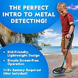 Blue Marble National Geographic Starter Metal Detector Kit for Kids with Trowel view 2