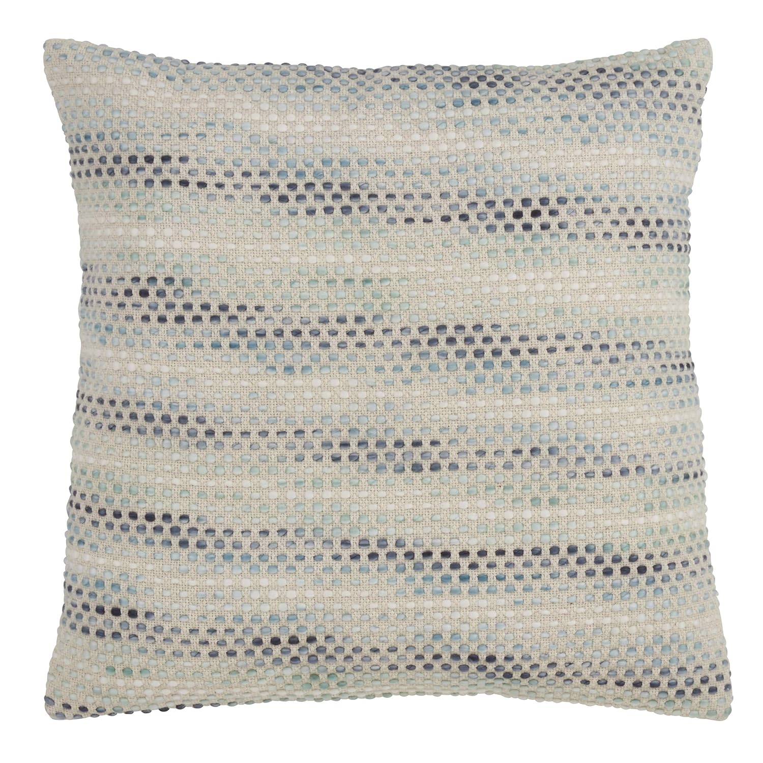 SARO LIFESTYLE Komfetí Collection Down Filled Confetti Design Throw Pillow  20 Blue Decorative Pillows, Inserts & Covers avenueeventgroup.com