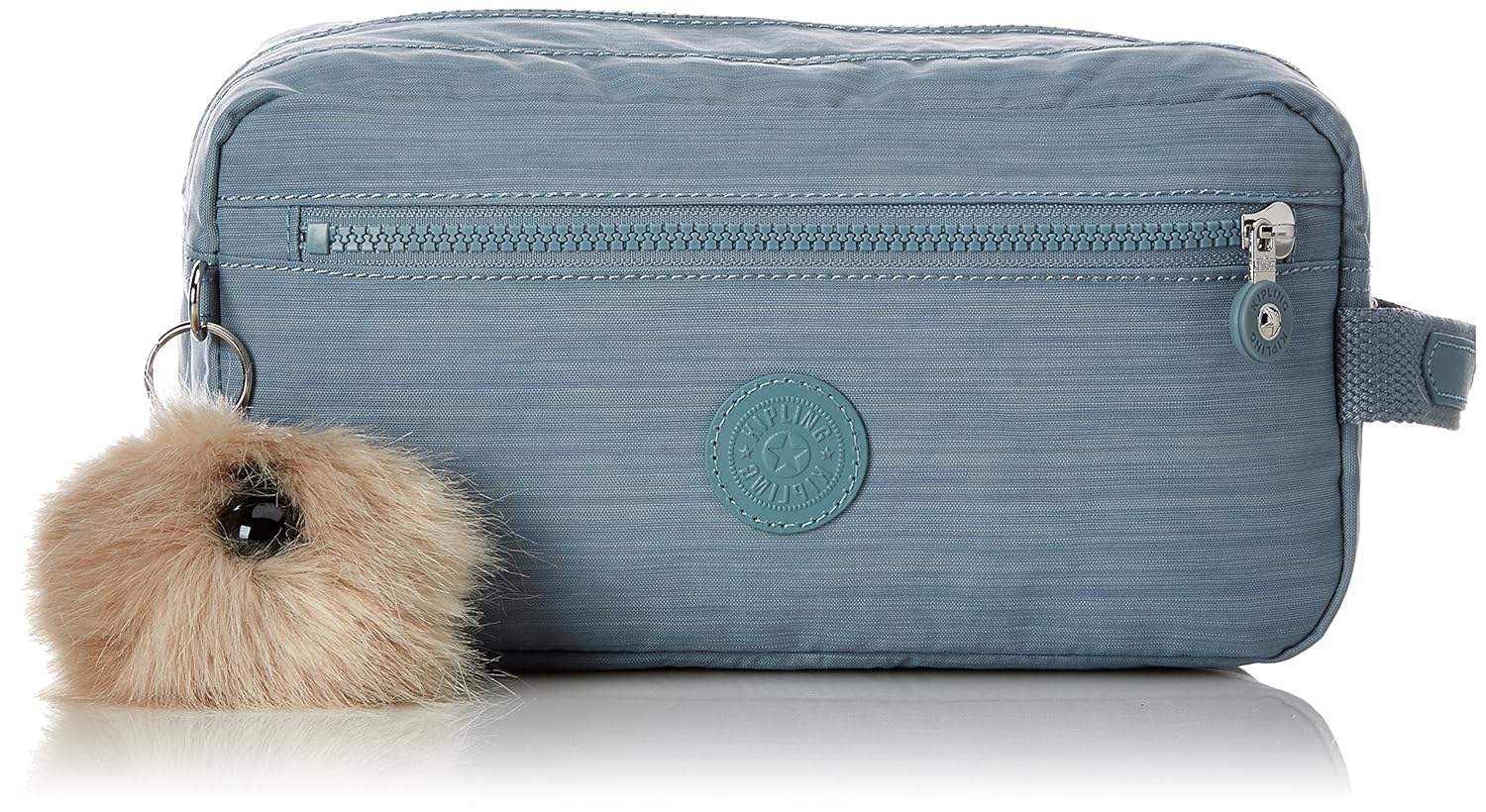 Kipling AGOT Toiletry Bag, 26 cm, 3 liters, Blue (Dazz Soft
