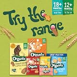 Organix Banana Bread Biscuits Toddler Snacks Gingerbread Men 135g Pack of 6 view 5