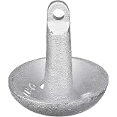 Attwood Boat Mushroom Anchor, Secure Holding Power for Mud &amp; Weed Bottoms