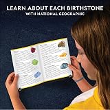 Blue Marble National Geographic Birthstone Dig Kit 12 Gemstones with Tools view 5