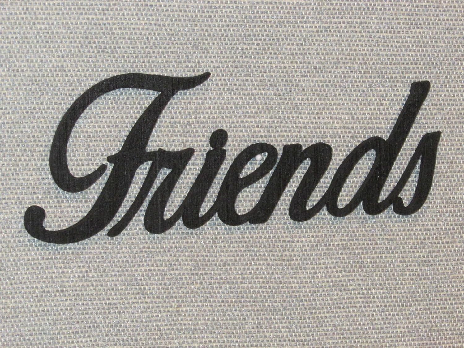 Amazon.com: Friends Wall Word Art Decor Wall Hanging: Furniture & Decor