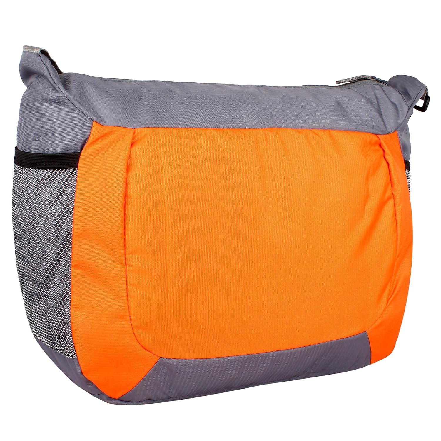 favria men & women sling bag- orange & grey