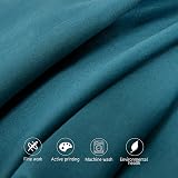 NTBAY 2 Pack 500 Thread Count Egyptian Cotton Pillowcases Slate Blue 50x75 cm view 2