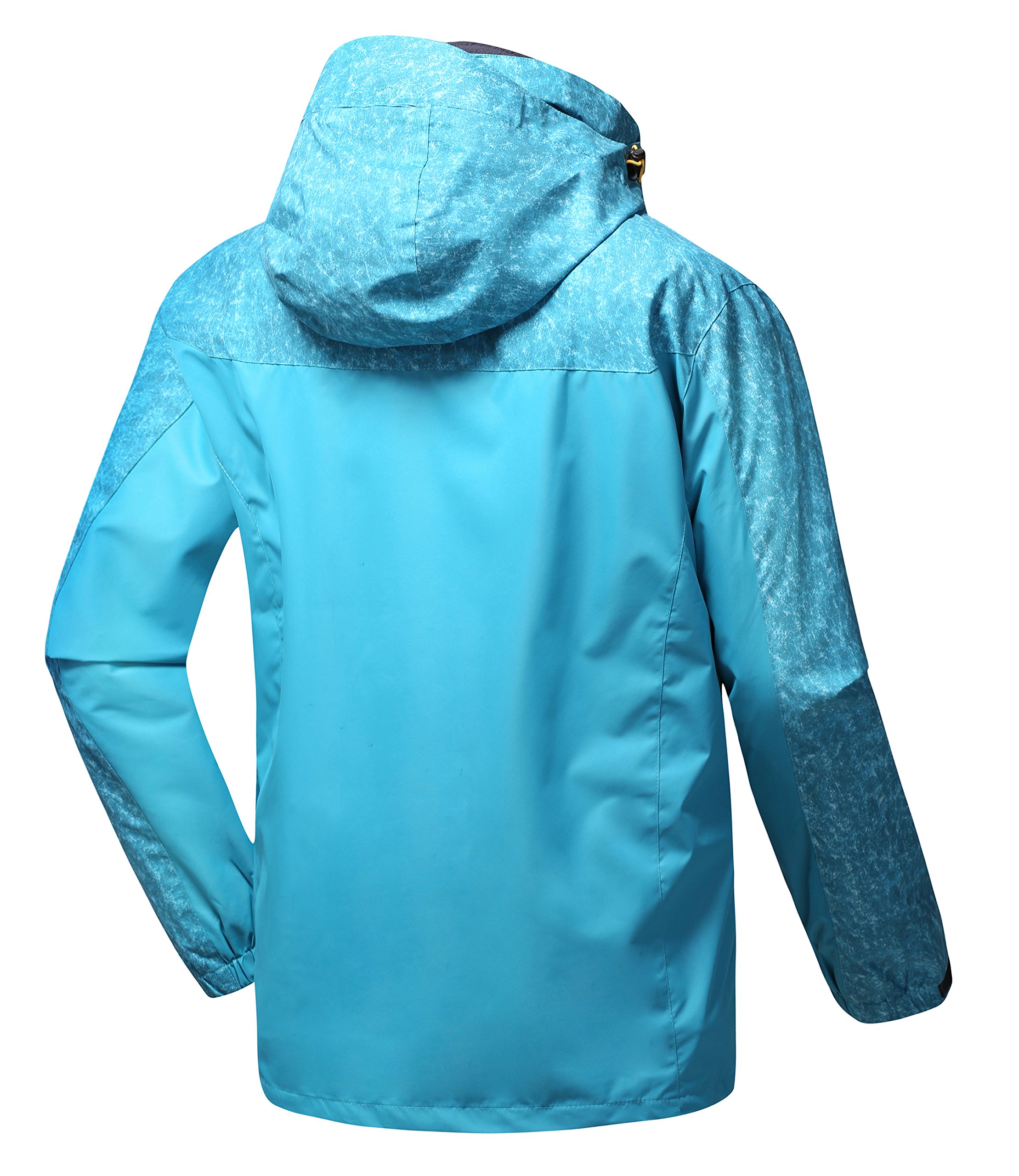 Diamond Candy Men Sportswear Hooded Softshell Outdoor Raincoat Waterproof Jacket