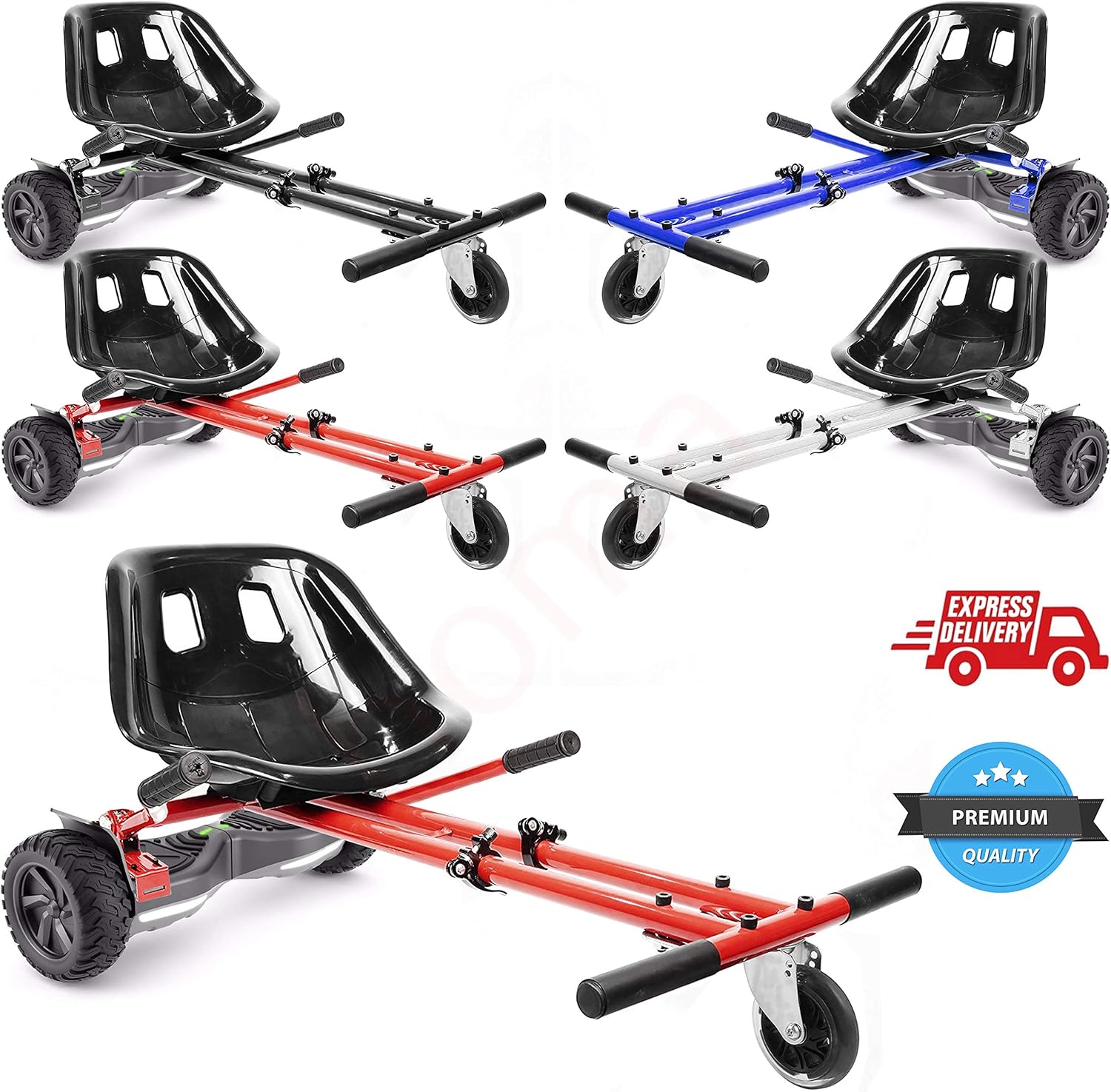 segway hoverboard and kart