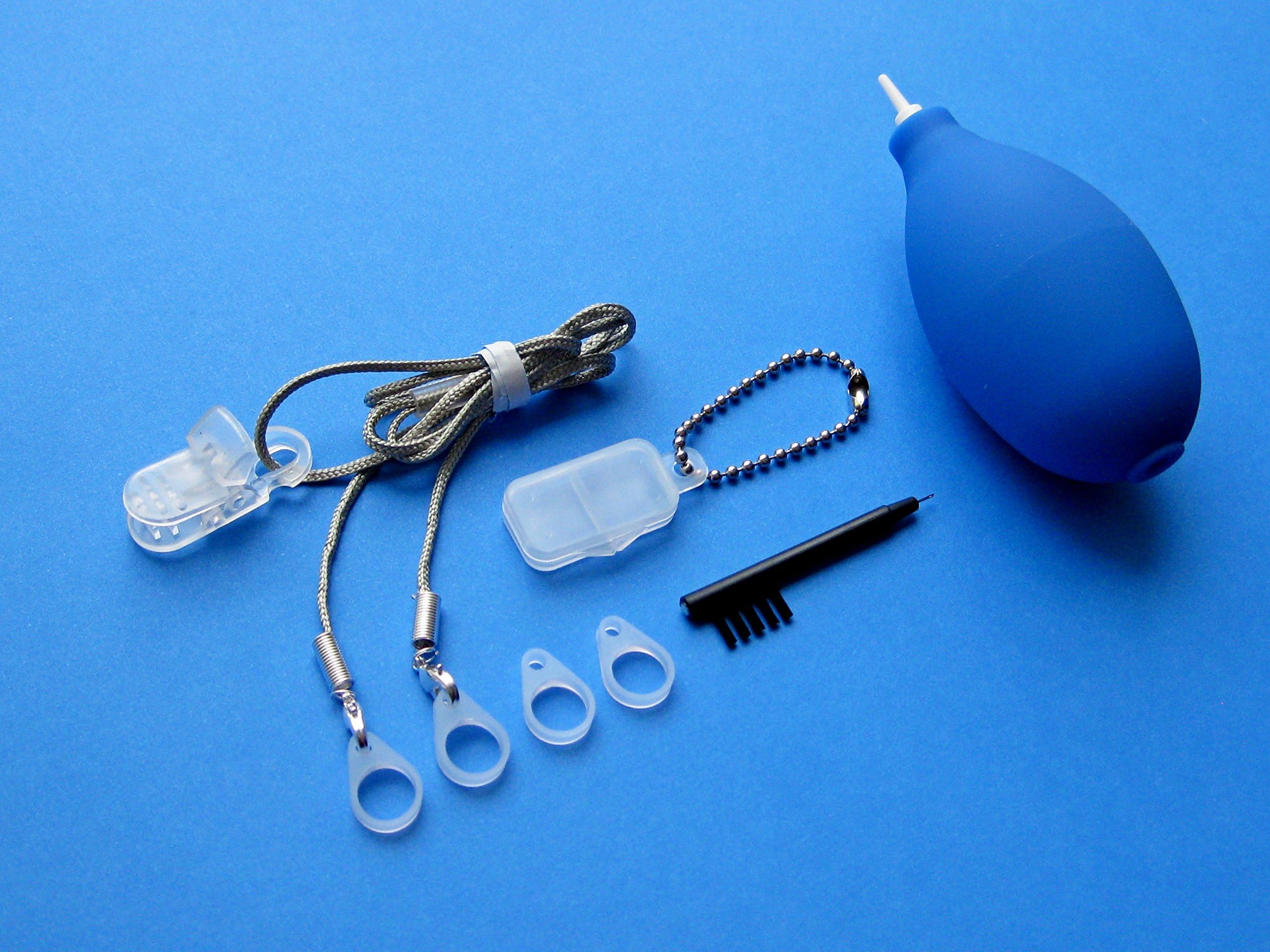 Maintenance and Care Set Compatible with Oticon BTE (Behind the Ear) Hearing Aids Sound Amplifier Devices