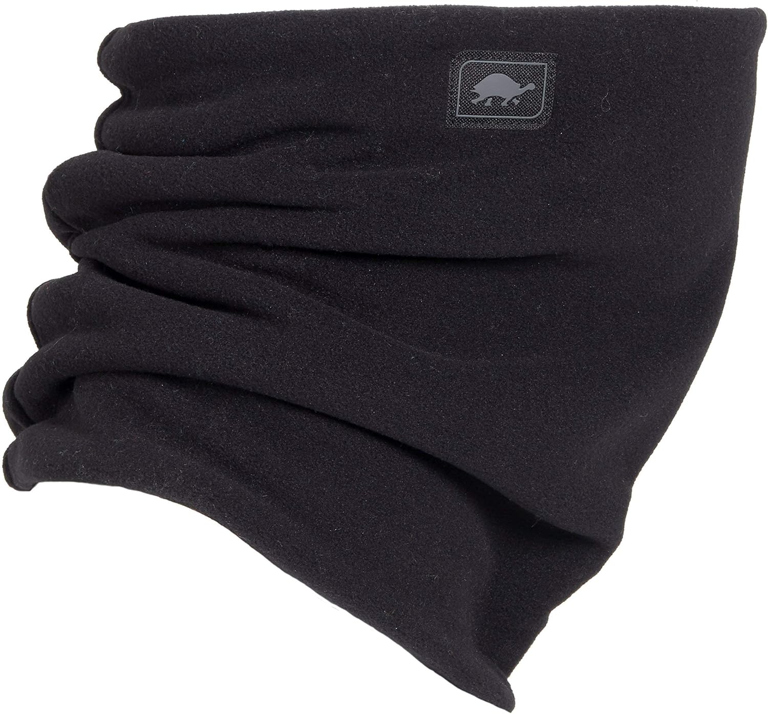 Turtle Fur Micro Fur Stretch Double Layer Neck Neckwarmer, Black: Turtle Fur: Clothing