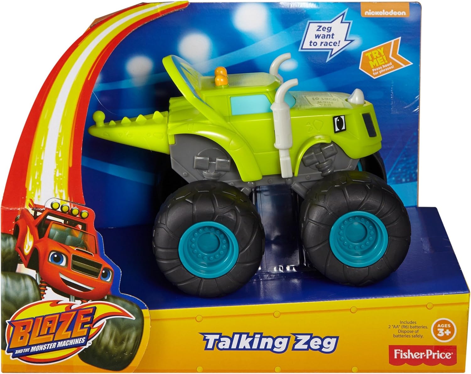 blaze talking truck