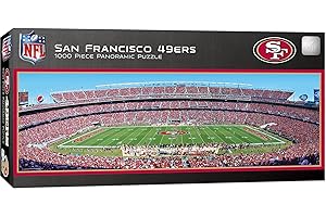 Masterpieces NFL Unisex Stadium Panoramic Jigsaw Puzzle, 1000-Piece