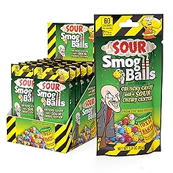 TOXIC WASTE - Sour Smog Balls - Crunchy & Chewy