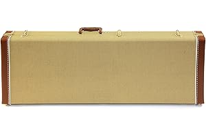 Fender Style Deluxe Tweed Rectangular Guitar Case