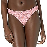 Amazon Essentials Women's Side Tab Bikini Swimsuit Bottom