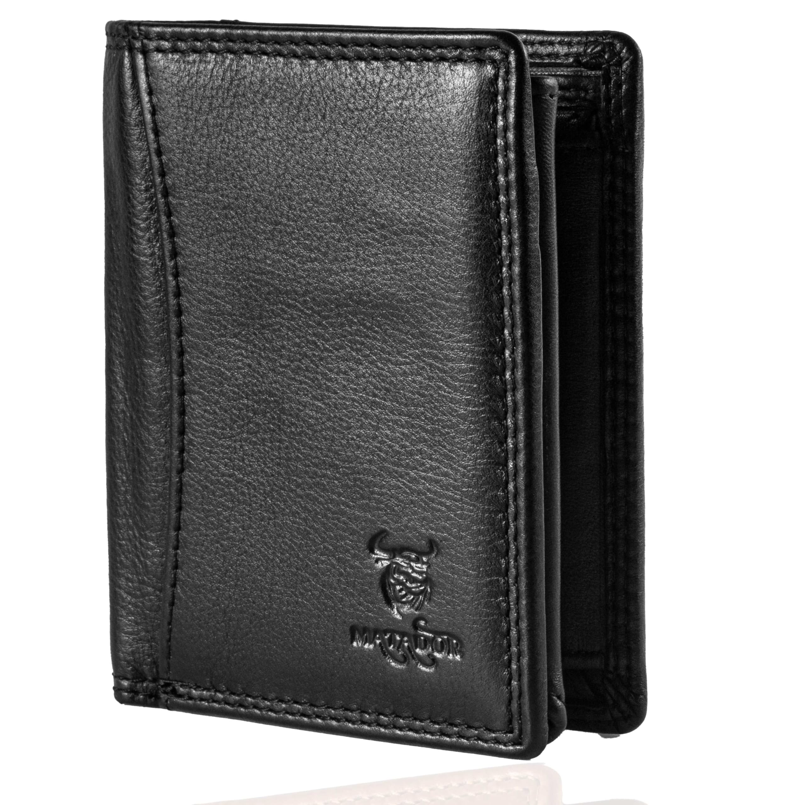 MATADOR Men's RFID Minimalist Wallet - Black, 10 x 2 x 7.5 cm