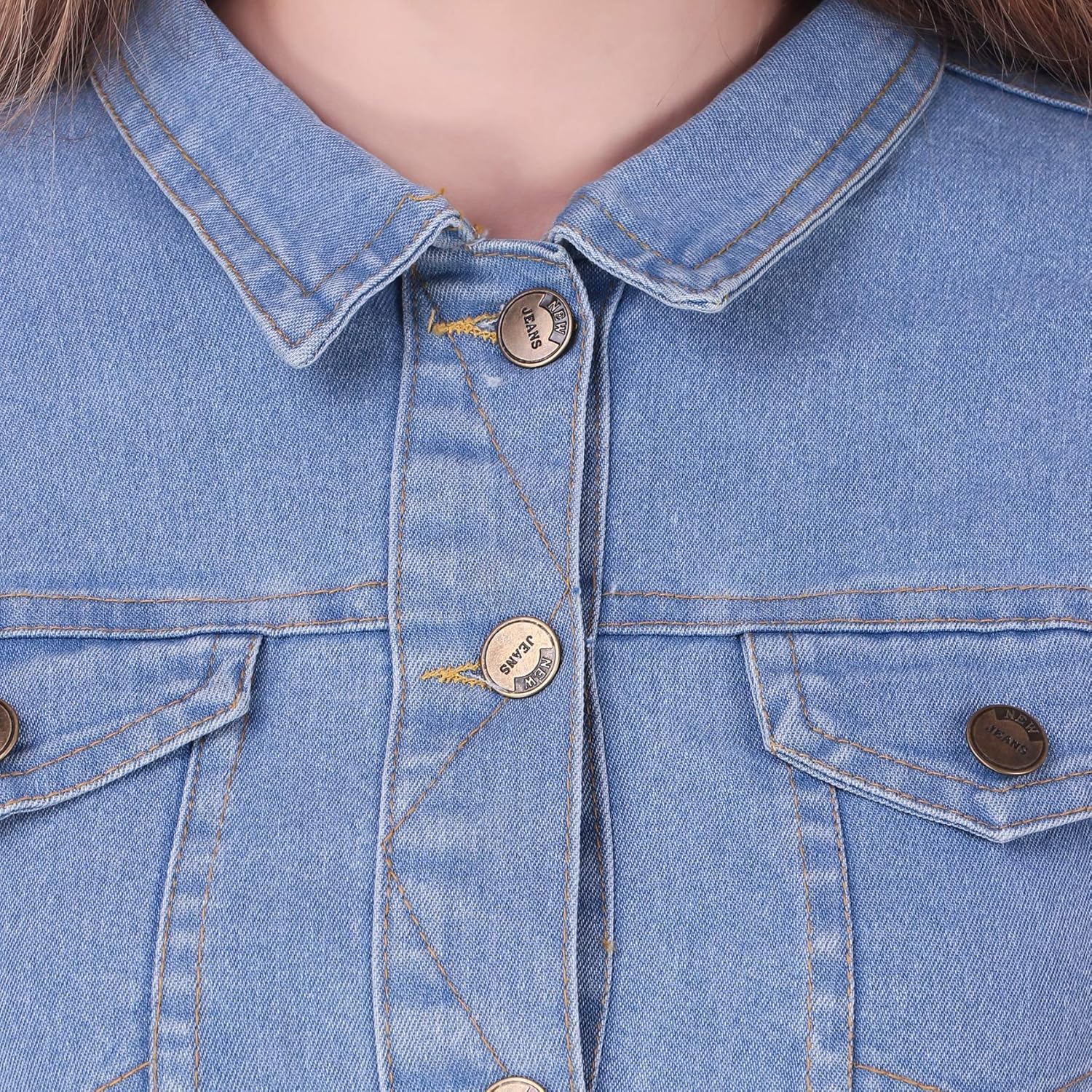 clo clu women's denim jacket