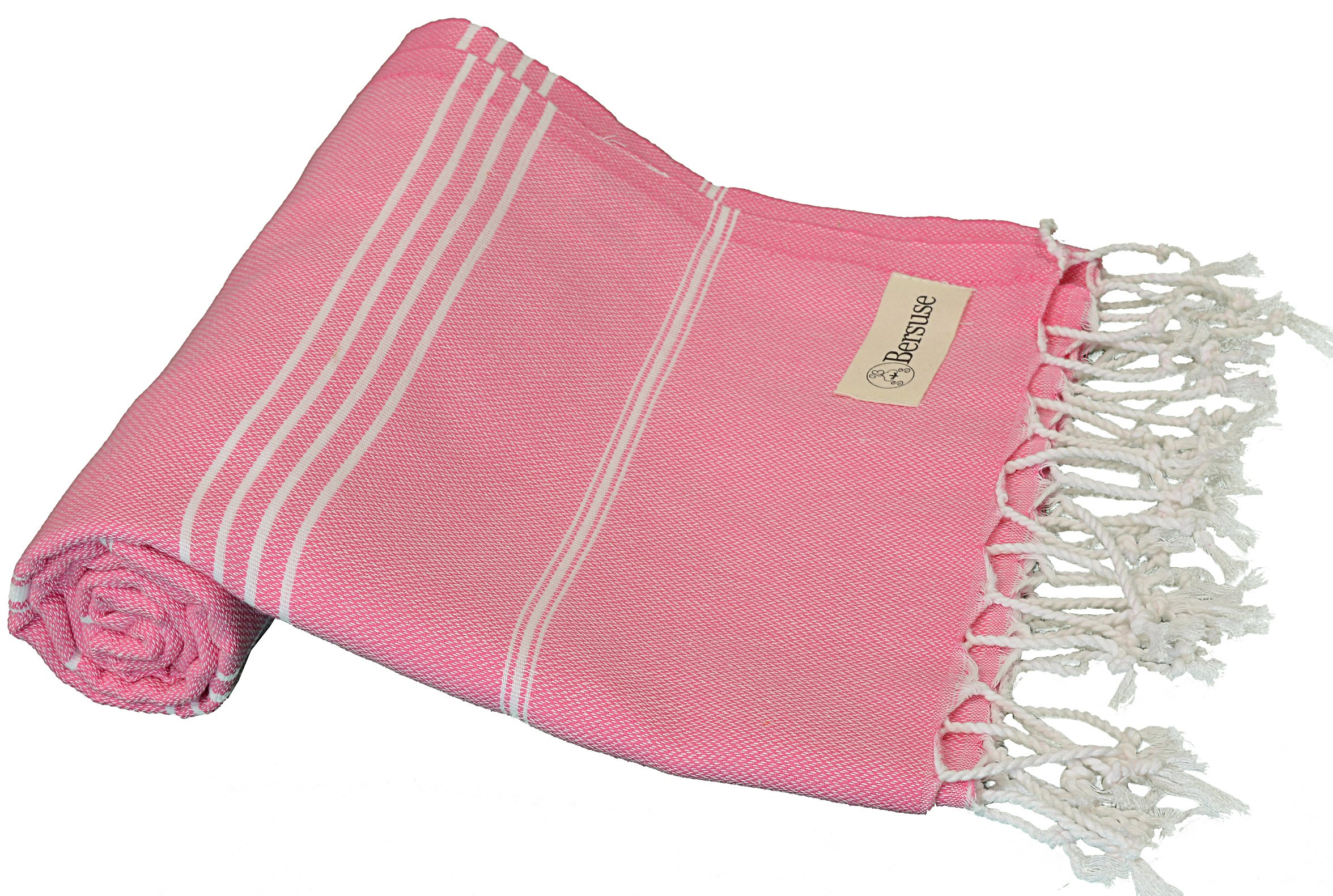 Bersuse 100% Cotton - Anatolia Turkish Towel - Pink