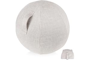 Veemoon Yoga Ball Covers Balance Ball Covers Stability Ball Projector for Office Home Gym Without Yoga Ball 55cm