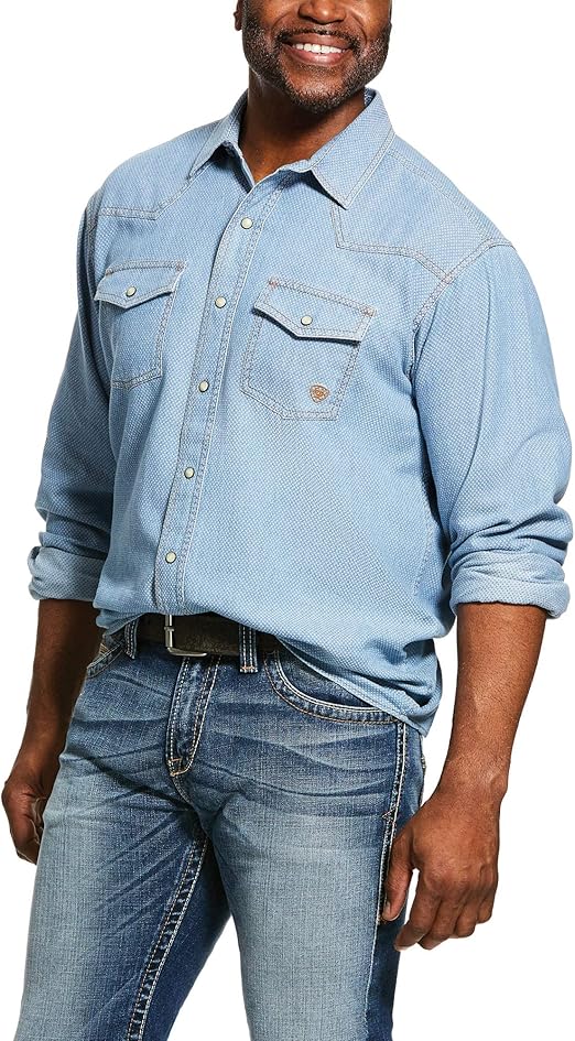 ariat blue shirt