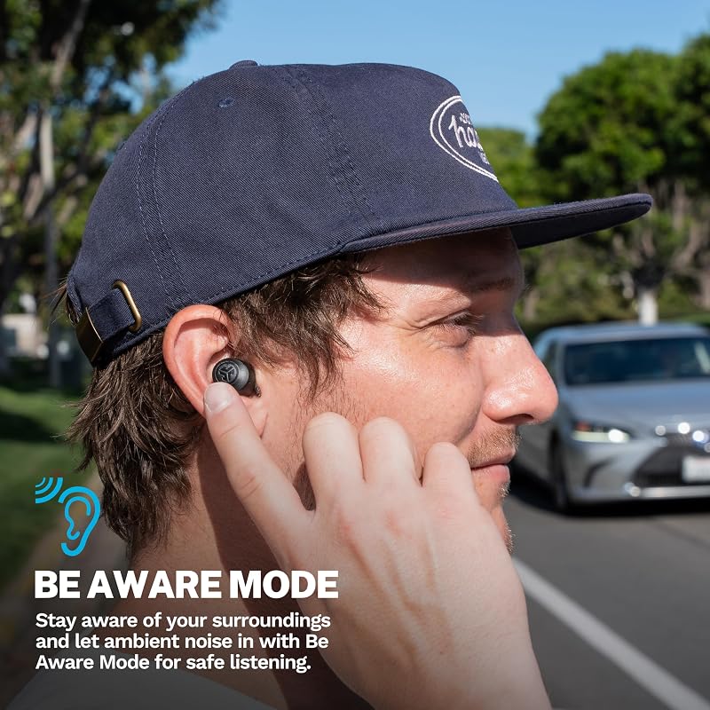 Go Air Pop+ True Wireless Kopfhörer - Bluetooth, Mitternachtsschwarz