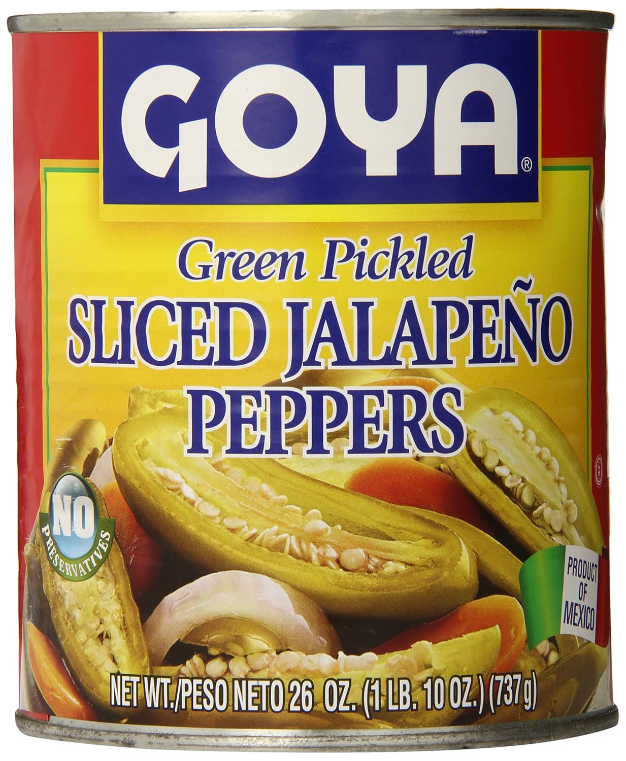 Goya sliced jalapeno peppers (041331028585)