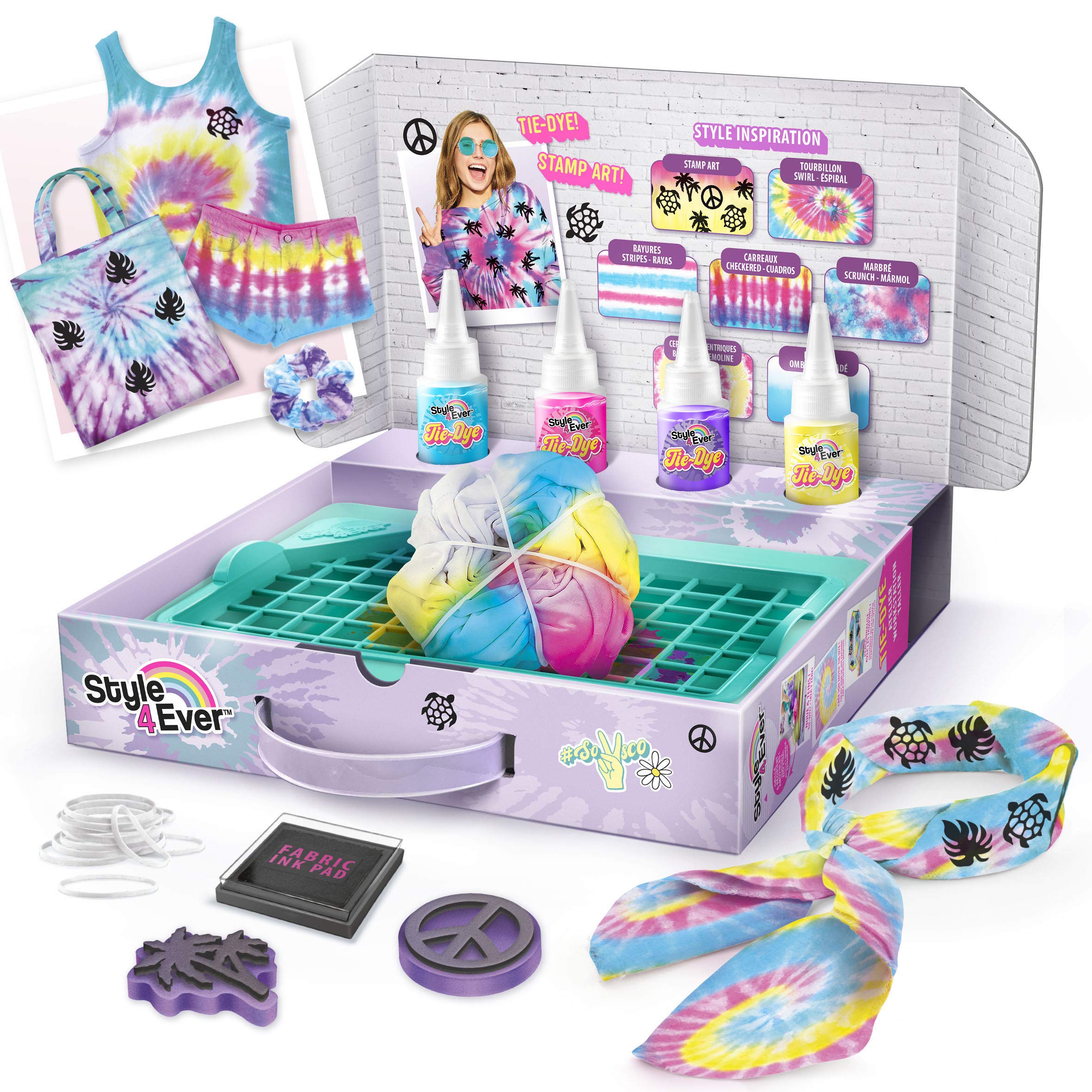 Style 4 Ever OFG 220 Tie Dye Workstation, Assorted