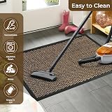 Abaseen Dirt Trapper Indoor Doormat Non-Slip Rubber Backing view 6
