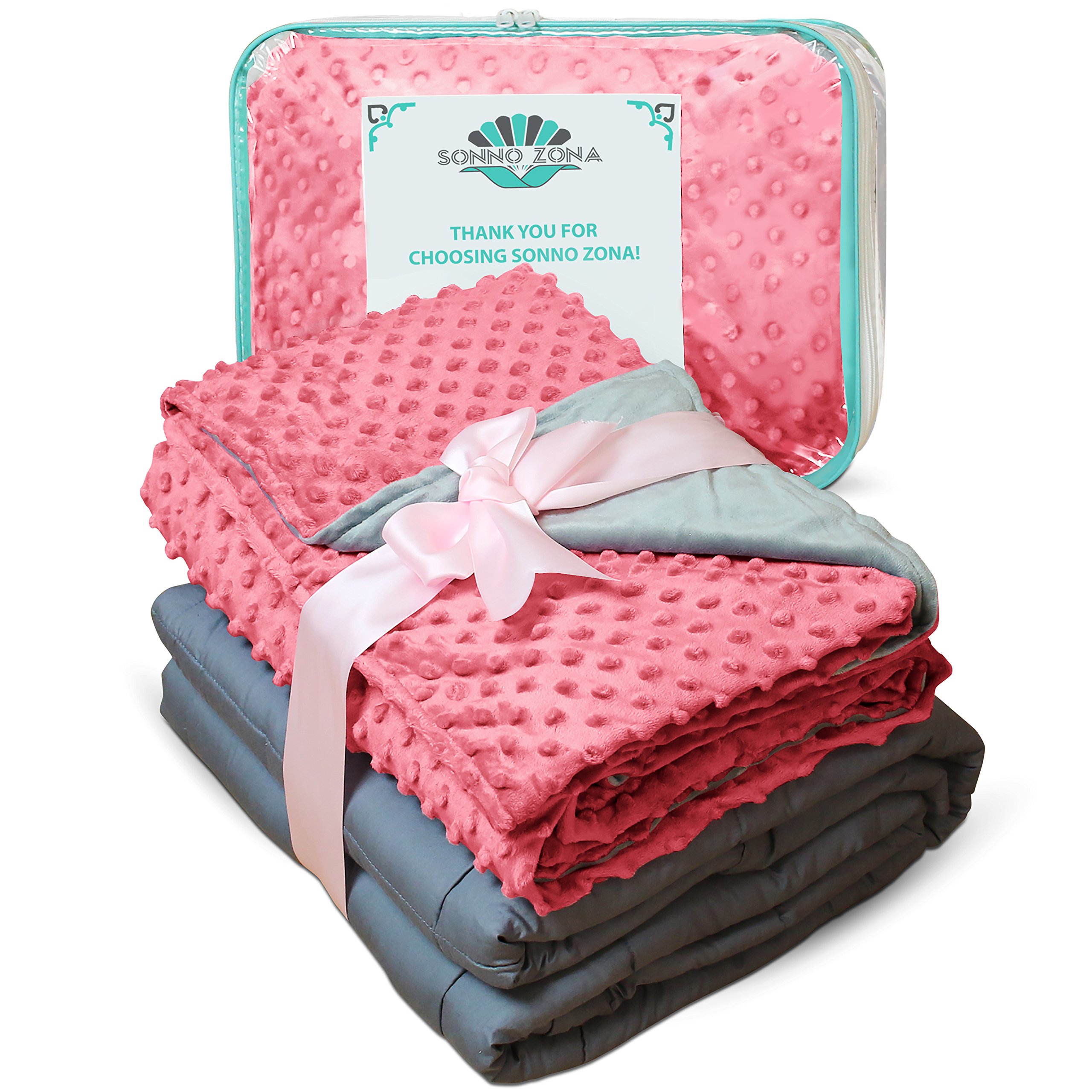 Weighted Blanket Adult SizeFor Heavy Stress Relief, Autism, Restless