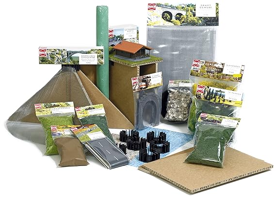 Busch 7188 - Großes Landschaftsbauset