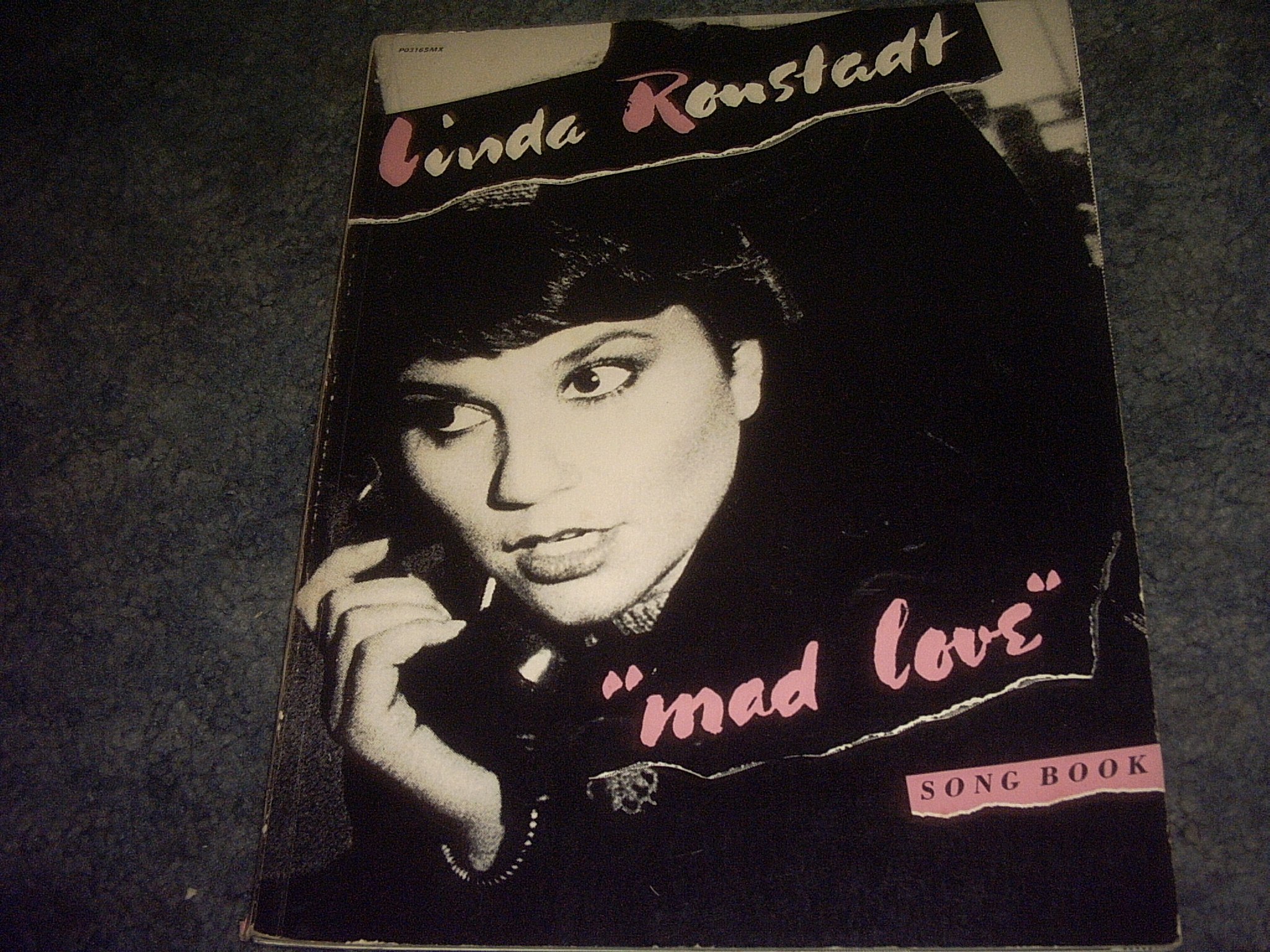Linda Ronstadt Mad Love Song Book Piano Vocal Chords Peter Howe Amazon Com Books