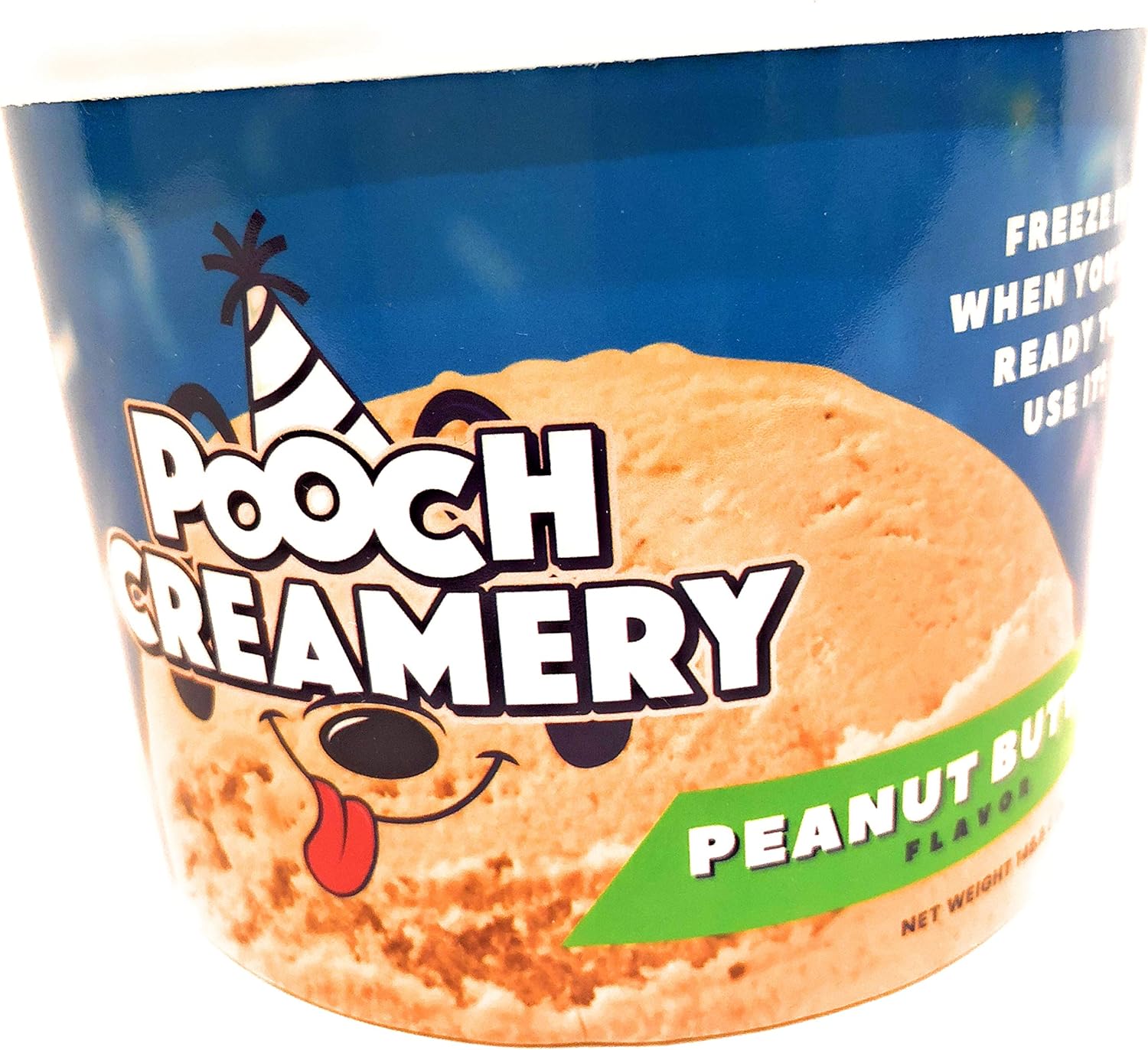 Pooch Creamery Ice Cream Mix Dog Treat, Wheat Free, Peanut Butter Flavor, 5.25 oz