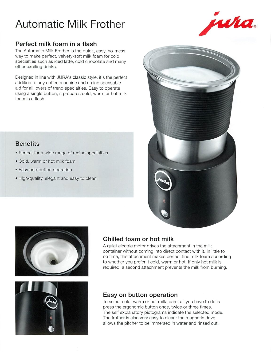 Buy Jura Automatic Milk Frother Online at Low Prices in India - Amazon.in