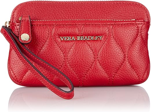 vera bradley red quilted purse
