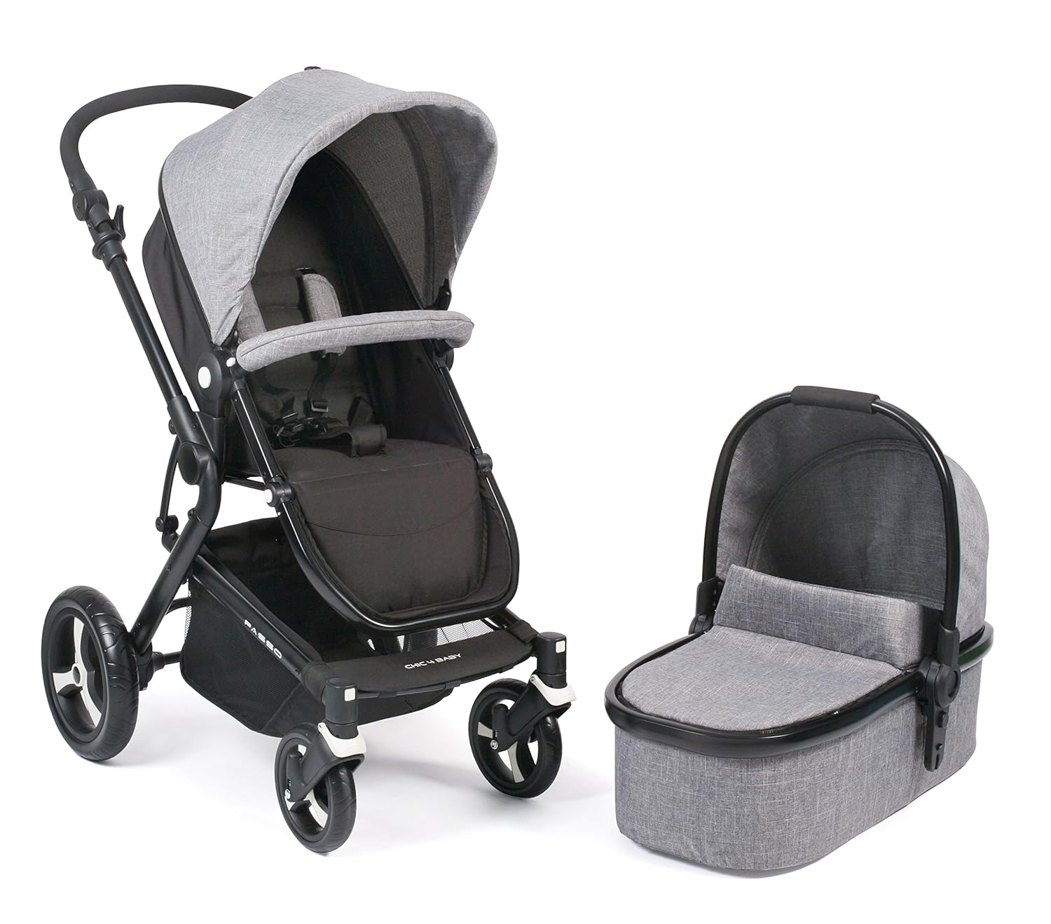 CHIC 4 Baby 163 32 nevera cochecito Passo, Gris: Amazon.es: Bebé