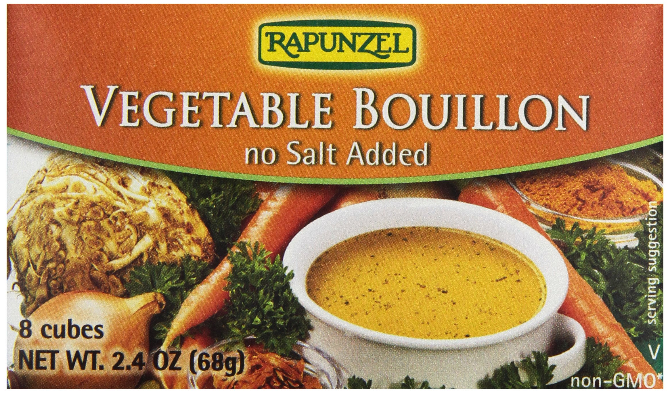 Rapunzel Vegetable Bouillon with Herbs, 8 Count Cubes