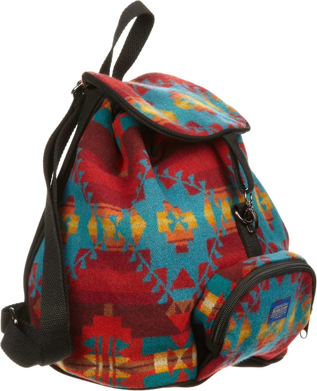 Pendleton Men's Small Backpack, Red/Turquoise Yuma, One
