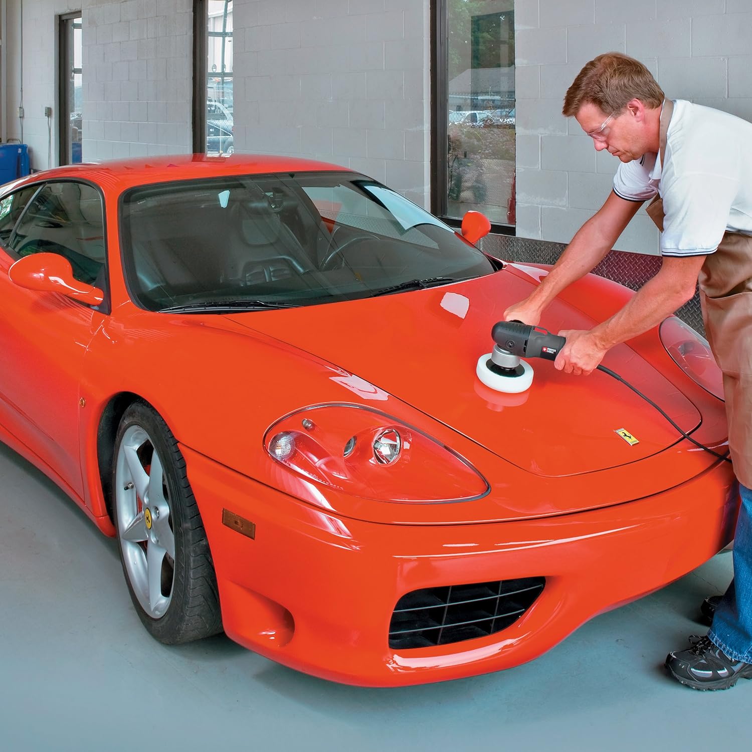 PORTER-CABLE Variable Speed Polisher, 6-Inch (7424XP) - Power Polishing Tools - 